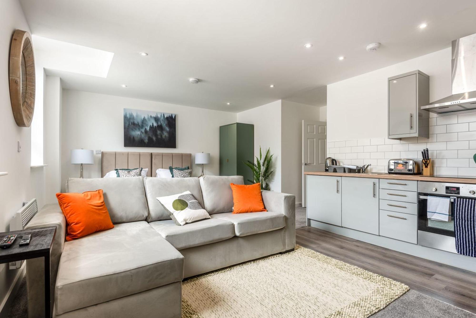 Contemporary 1 Bed Central Rotherham Studio Zewnętrze zdjęcie
