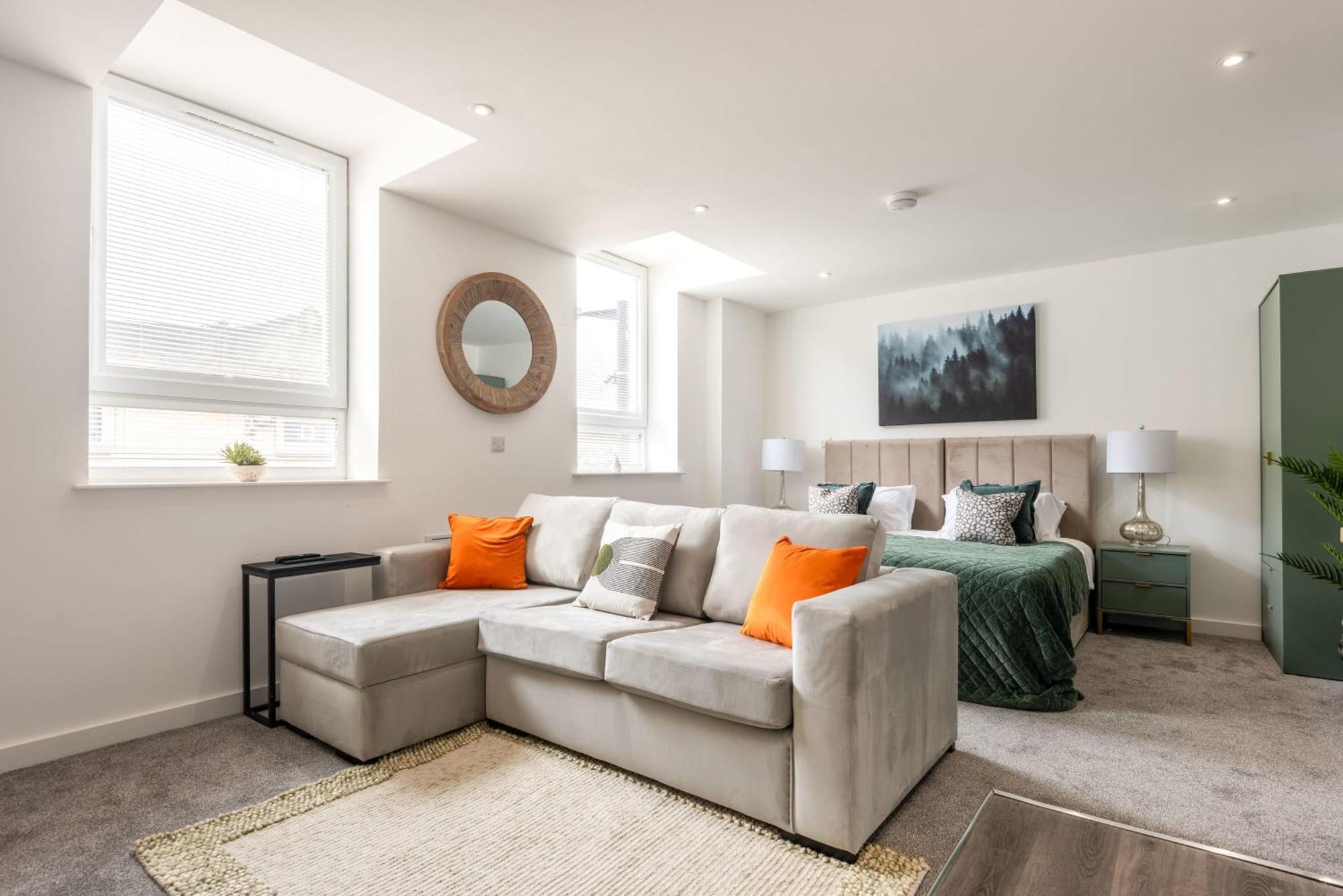 Contemporary 1 Bed Central Rotherham Studio Zewnętrze zdjęcie