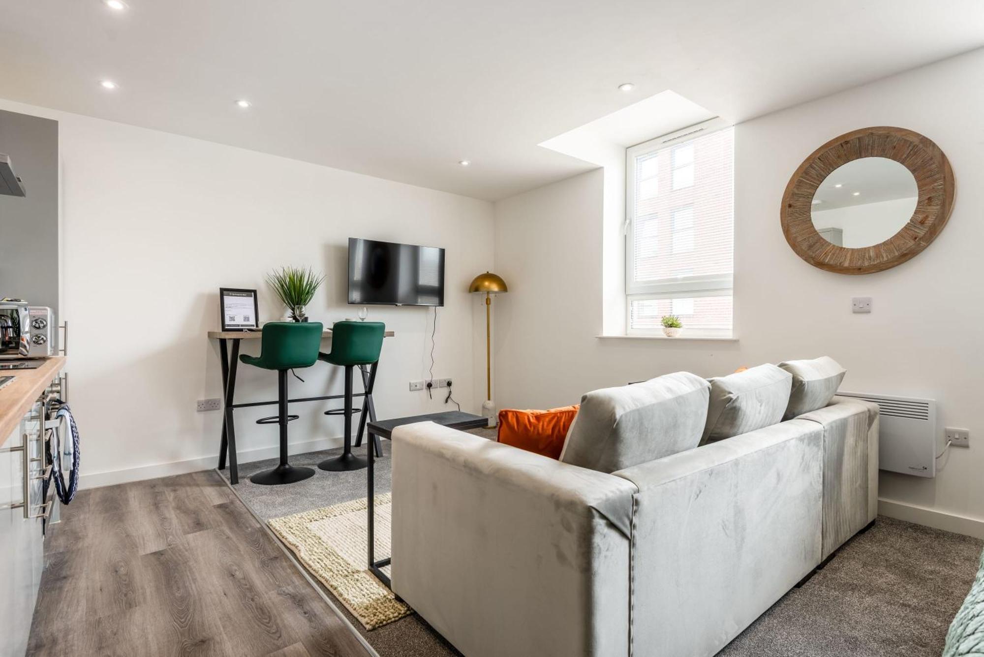 Contemporary 1 Bed Central Rotherham Studio Zewnętrze zdjęcie